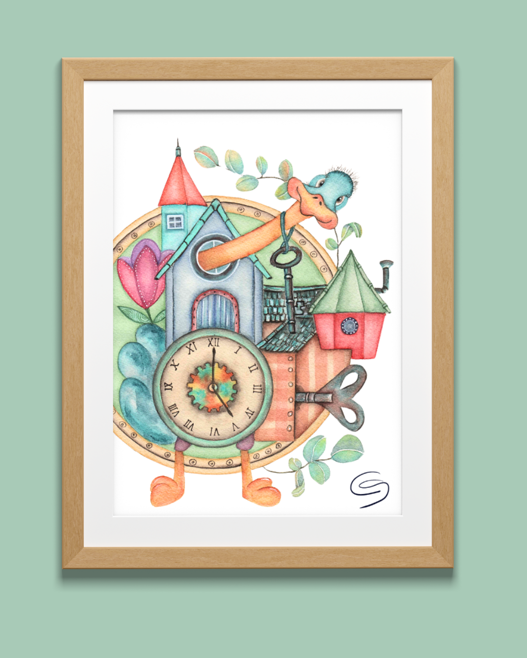 Print El tiempo no vuelve atrás_fineart_galeria_de_arte_agencia_de_arte
