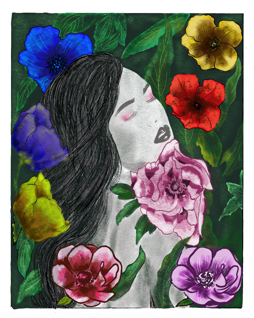 Print El secreto de los pétalos_fineart_galeria_de_arte_agencia_de_arte