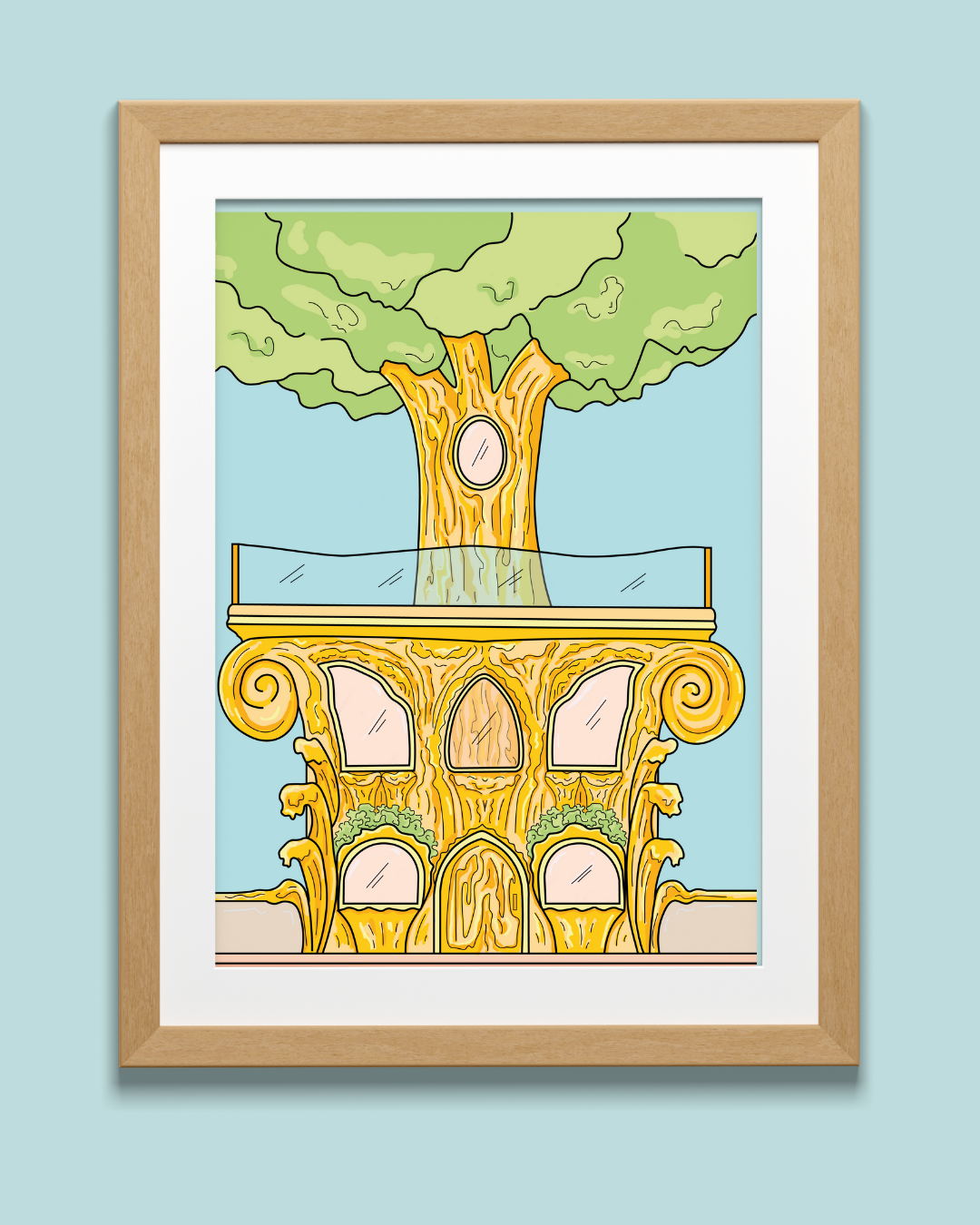 Print Casa Capitel_fineart_galeria_de_arte_agencia_de_arte