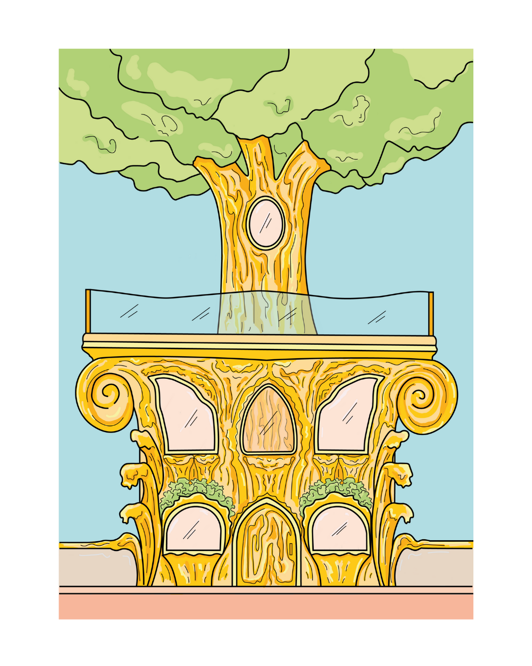 Print Casa Capitel_fineart_galeria_de_arte_agencia_de_arte