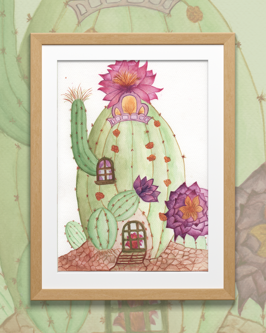 Print Casa Cactus