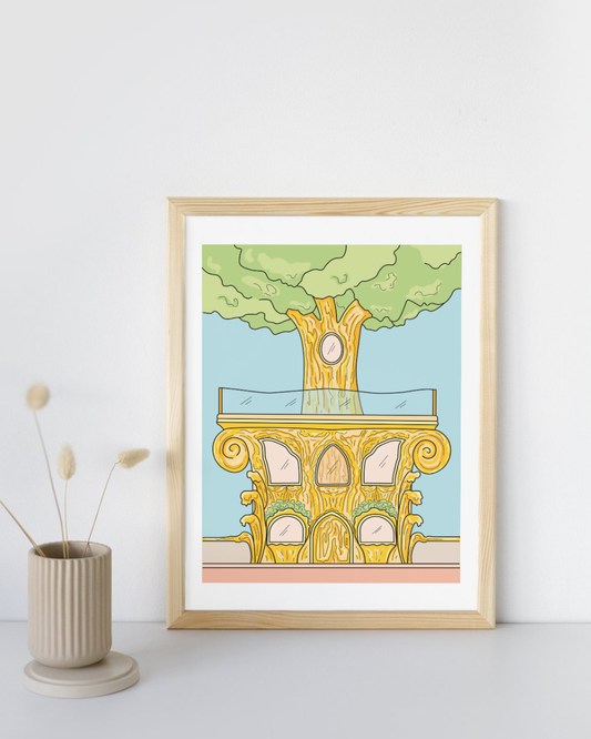 Print Casa Capitel_fineart_galeria_de_arte_agencia_de_arte