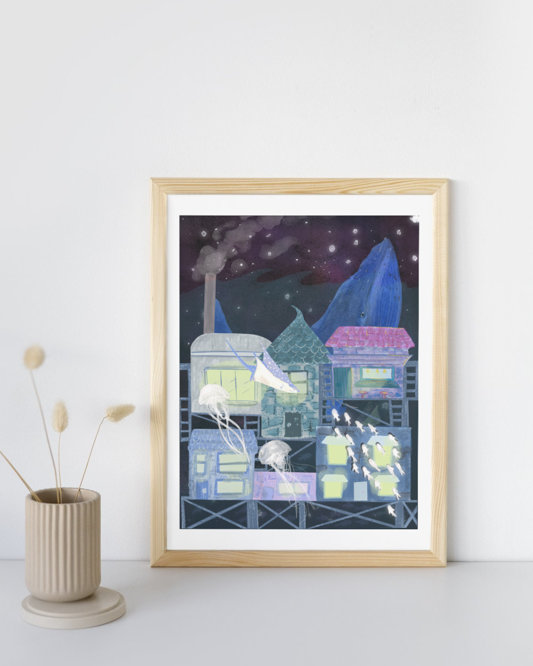 Print Palafitos Submarinos_fineart_galeria_de_arte_agencia_de_arte